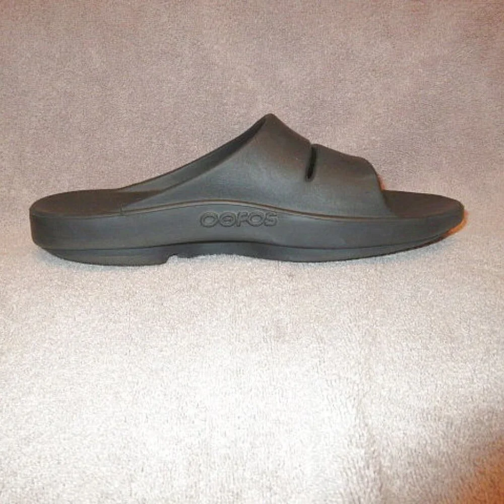 Oofos Ooahh Men's Sport Recovery Sandals Size 11 Comfort Slip On Beach Slide\